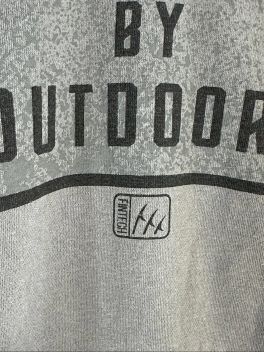 Fintech Gray Graphic Hoodie size 2XL - Picture 2 of 4